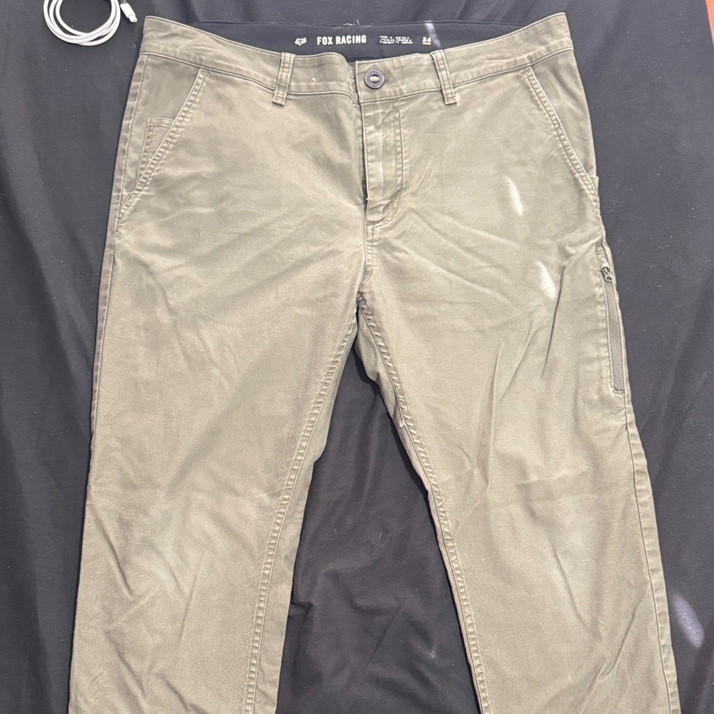 Fox Men's Khaki Chinos
